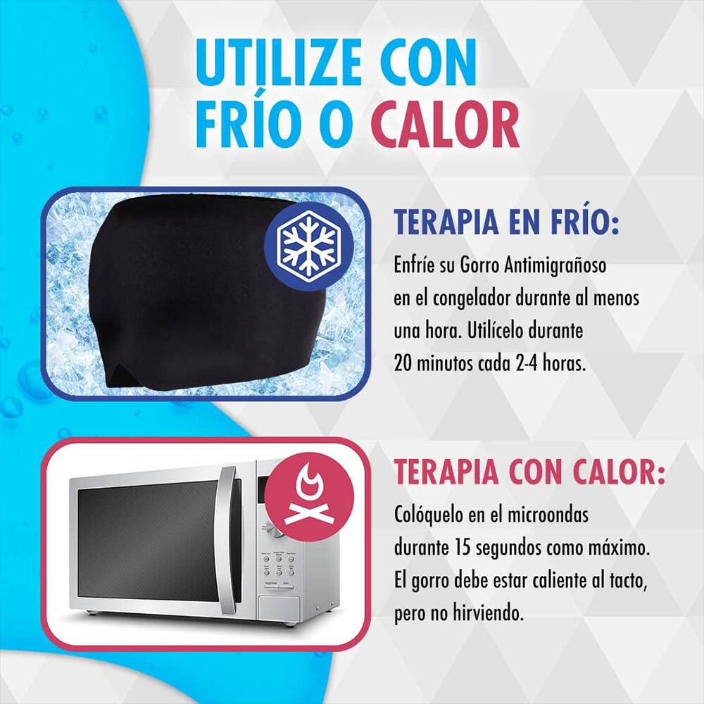 PACK RHEALTH DE 2 Almohadillas de frio y calor para rodillas y cuello