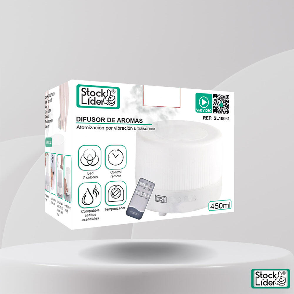 WET AIR - Humidificador con mando a distancia para el hogar
