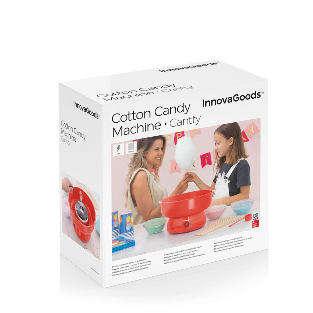 CANTTY SWEET FLAVOR - Máquina de Algodón de Azúcar
