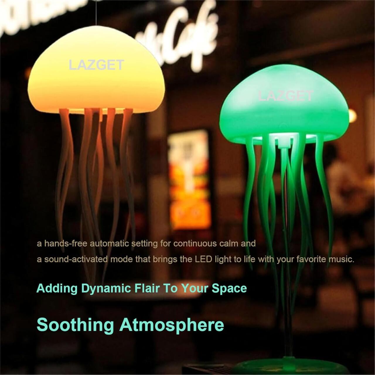 PACks MEDUSA - Lámpara Flotante con iluminación LED RGB en colores