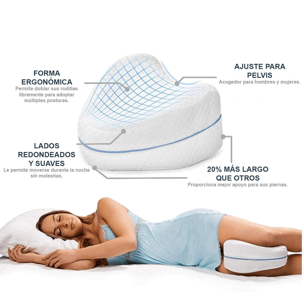 LEGS PILLOW CARE - PACK de 2 almohadas para piernas y cadera