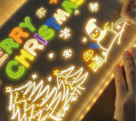 PACK STOCKLIDER - Pizarra con luz LED 20x30