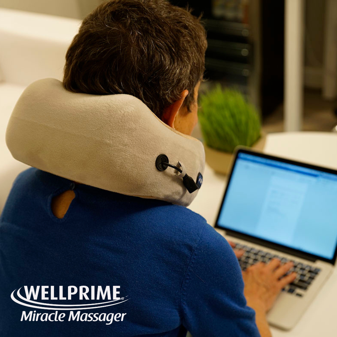 PRIMEWELLNESS - Masajeador eléctrico para cuello y hombros