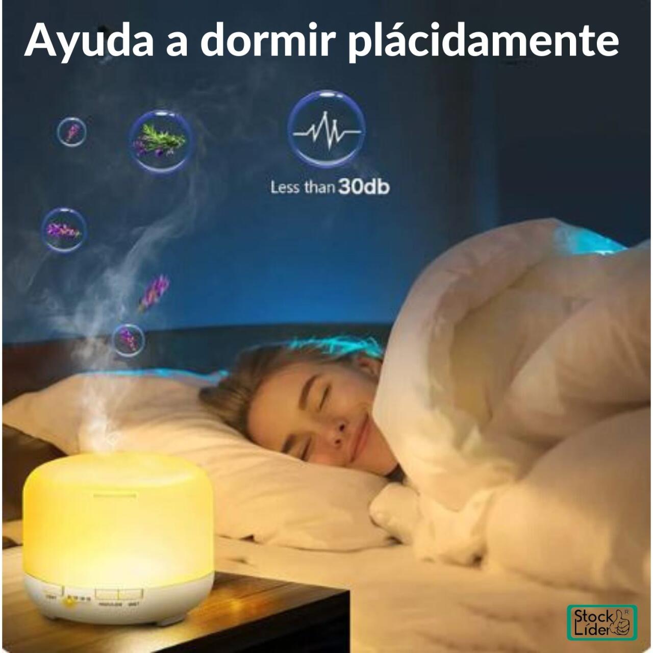 WET AIR - Humidificador con mando a distancia para el hogar
