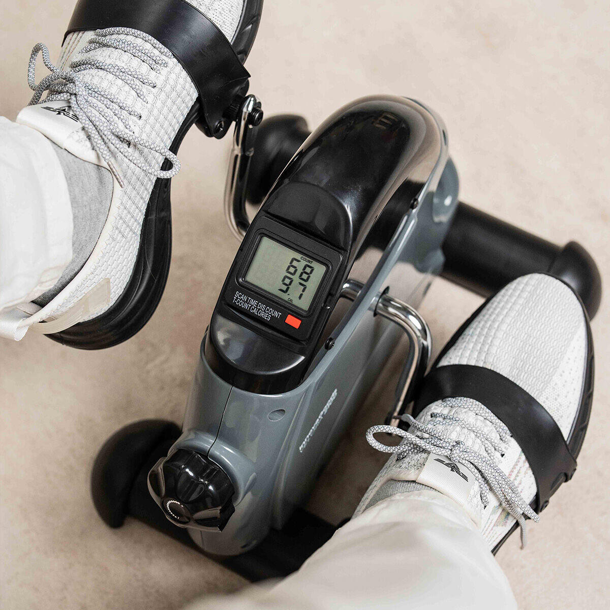 MOVELEGS - Pedaleador Estático para Piernas y Brazos con Esterilla Velora 2100