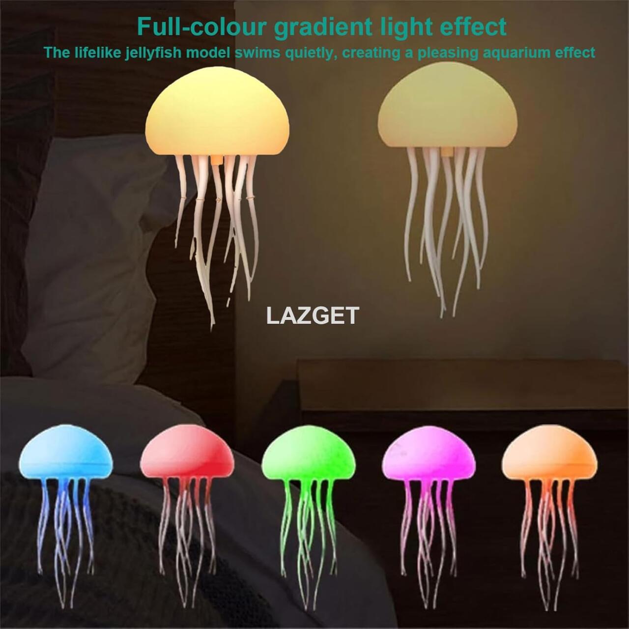 PACks MEDUSA - Lámpara Flotante con iluminación LED RGB en colores