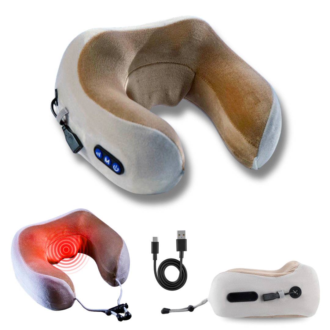 PRIMEWELLNESS - Masajeador eléctrico para cuello y hombros